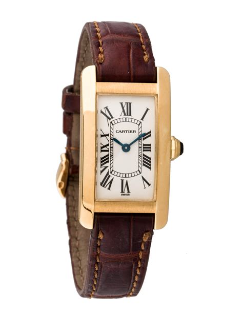 cartier tank american watch